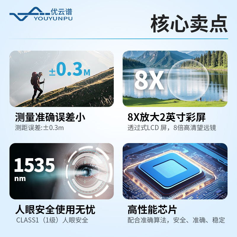 便攜式激光測距望遠鏡